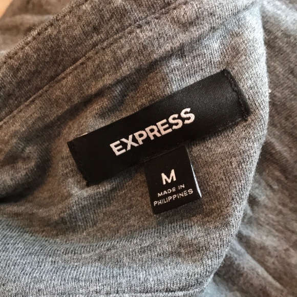 Express grey halter dress - Picture 3 of 3